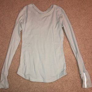 Long Sleeve Lululemon athletic shirt